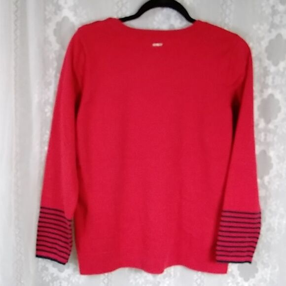NAUTICA RED AND BLACK WOMEN'S TOP BLOUSE SIZE XL - Picture 7 of 11